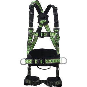 aresta ultra plus 5 mesh harness with work positioning belt with eeze klick buckles (copy)
