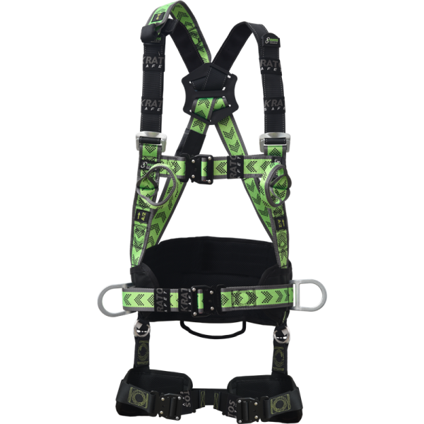 aresta ultra plus 5 mesh harness with work positioning belt with eeze klick buckles (copy)