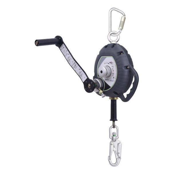 kratos kalypso wire rope retractable fall arrester 10m