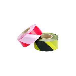 50 mm 'hazard' tape red / white (copy)