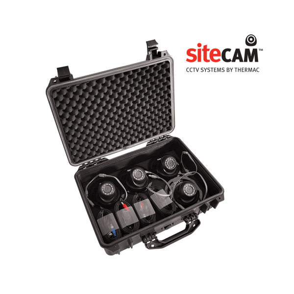 thermac sitecam cctv camera kit 4 camera non – recordable