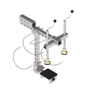 xtirpa a2126 33 597mm c clamp adaptor for hitch mount (long) (copy)